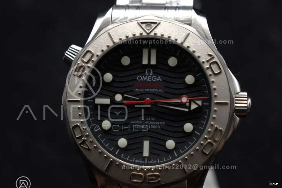 Nekton VSF Black Diver Edition Best Seamaster A8806 Bracelet on Dial 300M SS 1:1 0313